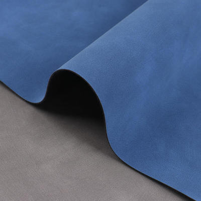 PU hai màu da cừu lạnh Nubuck hạt nhân túi da tổng hợp Giày ví trang trí sổ tay Case vải da giả