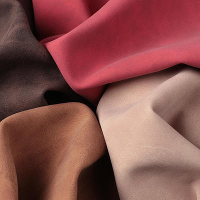 PU da cừu lạnh Nubuck hạt túi da tổng hợp Giày ví trang trí sổ tay Case vải da giả