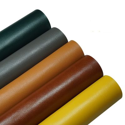 1.1mm Thickness 54/55" Width PVC Leather with 58 Colors for Bags Shoes and Furniture