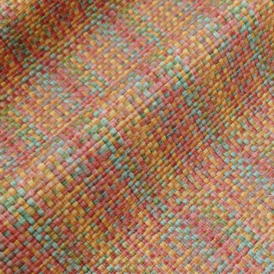 Da dày 0.8mm, rộng 137cm, Vải giả da PVC với in họa tiết thảm cỏ với 5 màu