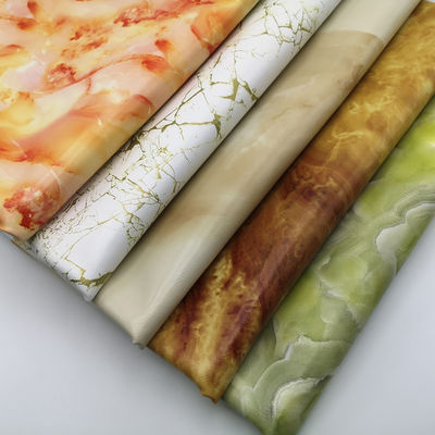 Da PVC được in hạt mạ bằng vỏ đệm nhọn hai màu trong 20 màu cho túi và ví