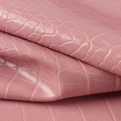 PVC da vải da giả với mô hình động vật 137cm chiều rộng và đằng sau hai lần chải