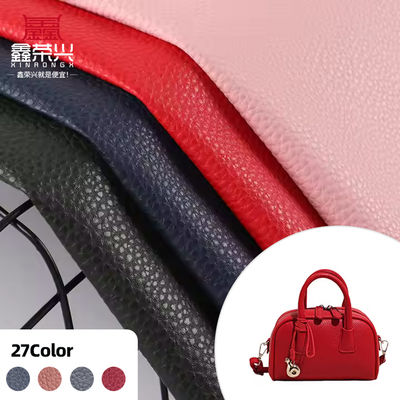 Da 58 Màu Da PVC với Mặt Lưng Chải Kép và Hoa Văn Dập Nổi cho Túi và Đồ Nội Thất