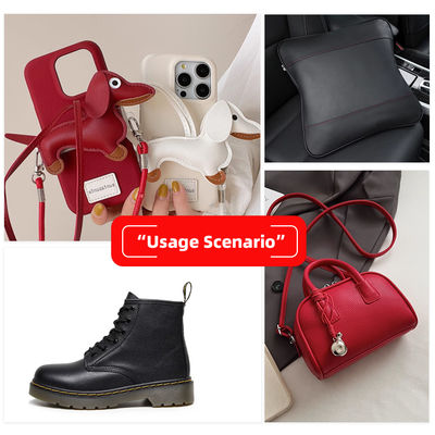 Da 58 Màu Da PVC với Mặt Lưng Chải Kép và Hoa Văn Dập Nổi cho Túi và Đồ Nội Thất