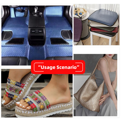 Vải da tổng hợp giả da PVC dập nổi vân tổ ong bóng cho ghế ô tô, túi đựng chân, ghế sofa, đồ nội thất