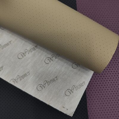 Vải da đục lỗ PVC bán chạy, tổng hợp, nhân tạo, đục lỗ, dùng cho nội thất ô tô, ghế, sofa, giường, ghế xe hơi, vải giả da