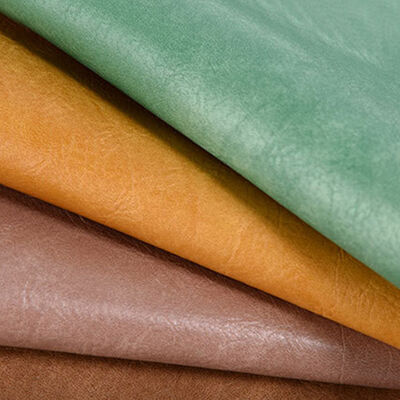 PVC dầu sáp tỏa sáng da nhân tạo cho túi giày ghế sofa ghế ví trang trí thắt lưng vải da giả