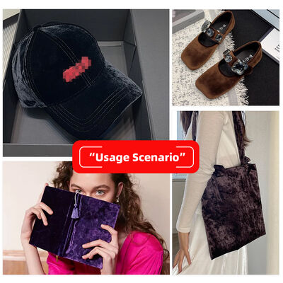 Pu Silk Suede Texture Da tổng hợp cho túi giày ví sổ tay Case Decor Da giả vải cho đồ nội thất đồ thủ công