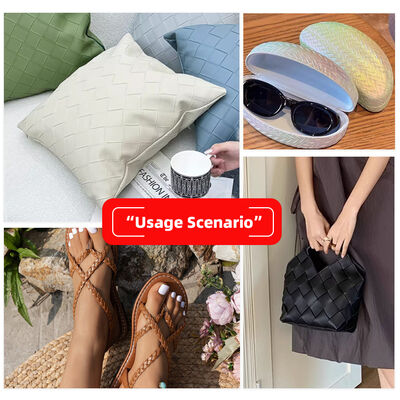 PVC mô hình dệt lớn da tổng hợp nhân tạo cho túi hộp đóng gói ghế sofa dây đai vải da giả