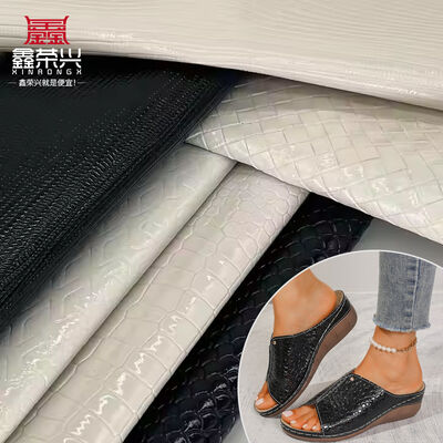 PVC Synthetic Leather Phone Case Furniture Craft Sparkly Shiny Embossed Style with Stretch Feature Waterproof Lining for Sofa