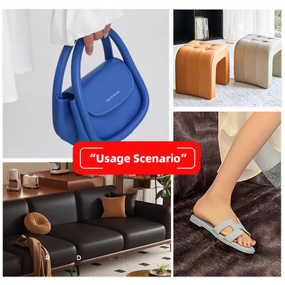 PVC Knitting Cloth R64 Pattern Leather Artificial Synthetic Fanx Leather  Car Sofa Leather Fabric Wholesale