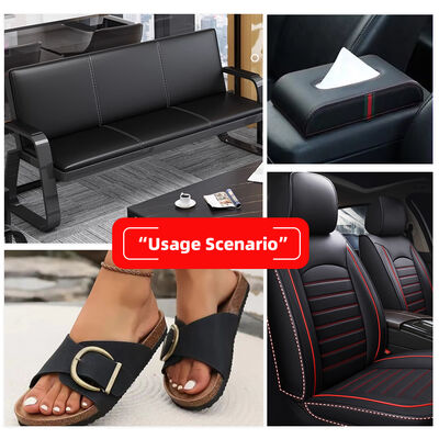 Pvc Tear Resistance Pinhole Grain Artificial Synthetic Leather Bag Sofa Chair Car Mat Seat Cover Faux Leather Fabric