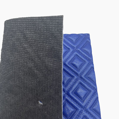 Phong thêu rôm PVC tùy chỉnh Quilted Pearly Synthetic Leather Needle Punch Foam for Car Seat Cover Sofa Fabric Da giả