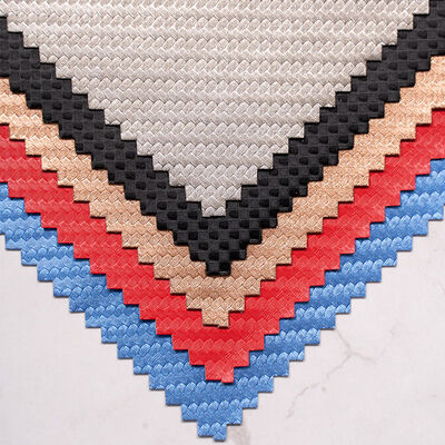 Kiểm soát nước Dây chống thấm PU Sợi cacbon Da tổng hợp cho quần áo Vỏ điện thoại Hộp tay áo Da giả bền đồ thủ công