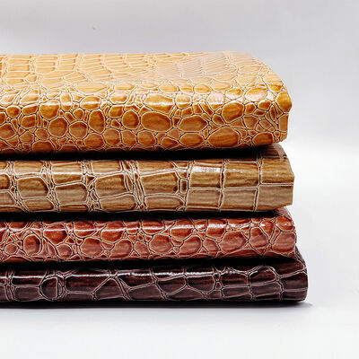 Sản phẩm bán nóng PVC bóng mượt cao da tổng hợp hình đá đúc cho giày túi sổ ghi chép đồ nội thất sử dụng