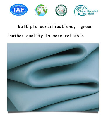 Semi PU 1.3mm Grind Arenaceous Grain Synthetic Leather Wallet Case Shoes Notebook Table Mat Vải da