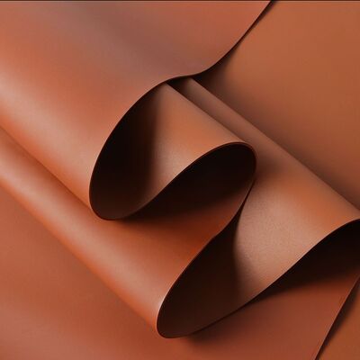 Semi PU 1.3mm Grind Arenaceous Grain Synthetic Leather Wallet Case Shoes Notebook Table Mat Vải da