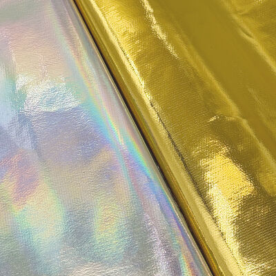 Da PVC Holographic Da Laser Kim Loại Gương Giả Da Tổng Hợp Không Thấm Nước Giả Vật Liệu cho Ghế Sofa Bàn Thảm Hộp Mỹ Phẩm Giày