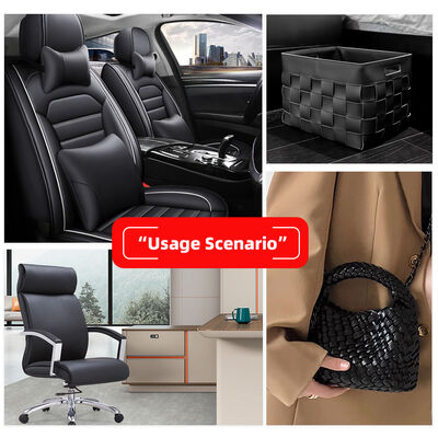 Lớp vải Dây dệt PVC Da tổng hợp Giày đúc túi đồ nội thất đồ thủ công xe hơi vải da giả