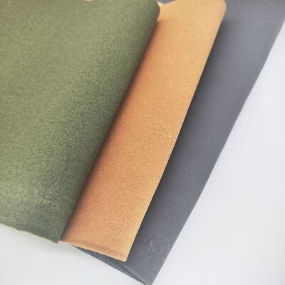 Vải giả da lộn Microfiber PU chống thấm nước co giãn cho giày dép, túi xách, găng tay, gối ngoài trời