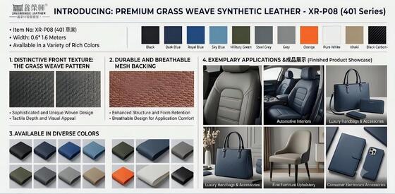 DA DỆT CỎ TỔNG HỢP Kết cấu thời trang. Hiệu suất mạnh mẽ Khả năng vô tận.