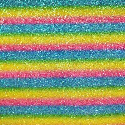 Rainbow Glitter Checker Pattern Da tổng hợp PVC cho túi, giày và đồ thủ công