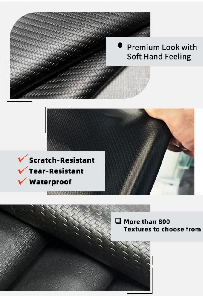 Mô hình đúc Pvc đàn hồi Da nhân tạo cho xe máy Bicycle Bicycle Bìa ghế sofa Xe ô tô Vật liệu da giả 5