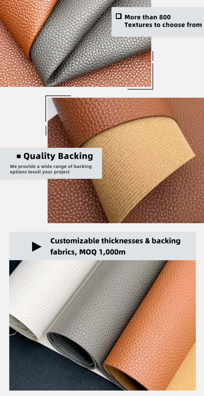 1.8mm d&agrave;y PVC Litchi M&ocirc; h&igrave;nh Synthetic faux da cho t&uacute;i b&agrave;n thảm đai ghế sofa trang tr&iacute;-h&agrave;ng nh&atilde; đồ nội thất ngo&agrave;i trời thủ c&ocirc;ng 5