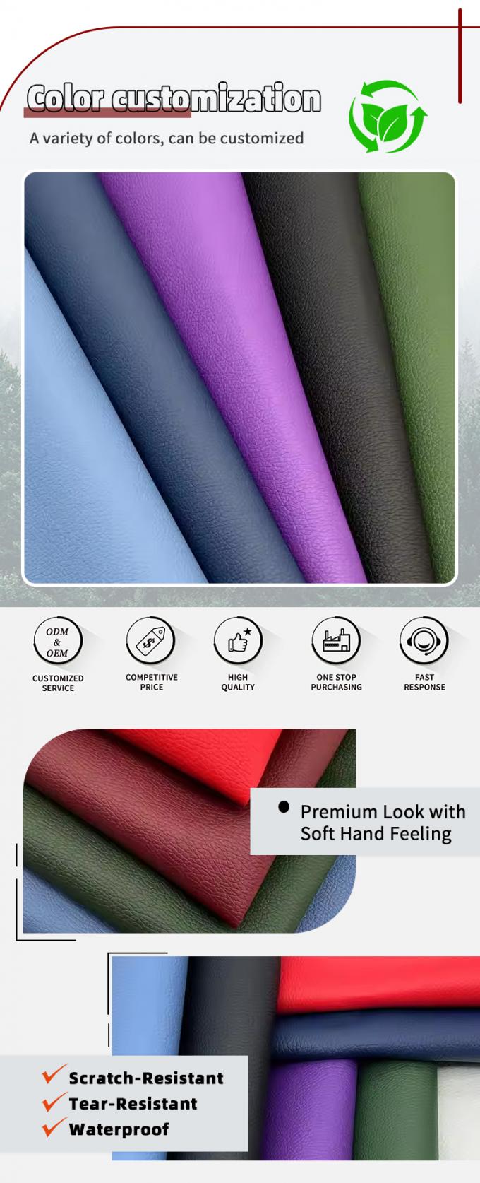 D90 Lychee Dải da giả nổi 150CM rộng PVC da tổng hợp nh&acirc;n tạo cho ghế sofa t&uacute;i ghế ghế ghế ghế xe 4