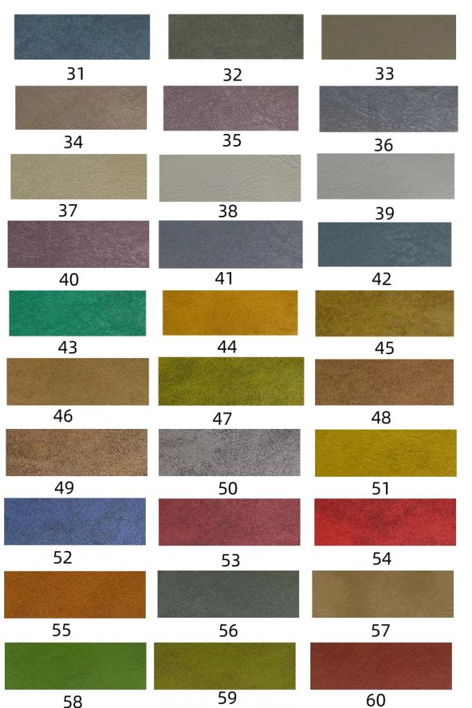 PVC Crazy Horse dầu sáp nâu da nhân tạo tổng hợp cho ghế ghế sofa túi xe đai ghế ô tô vải da giả 13