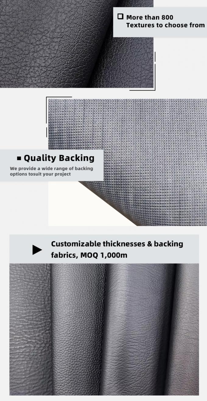 Da PVC giả da chống mài mòn cho bọc ghế 140cm 5