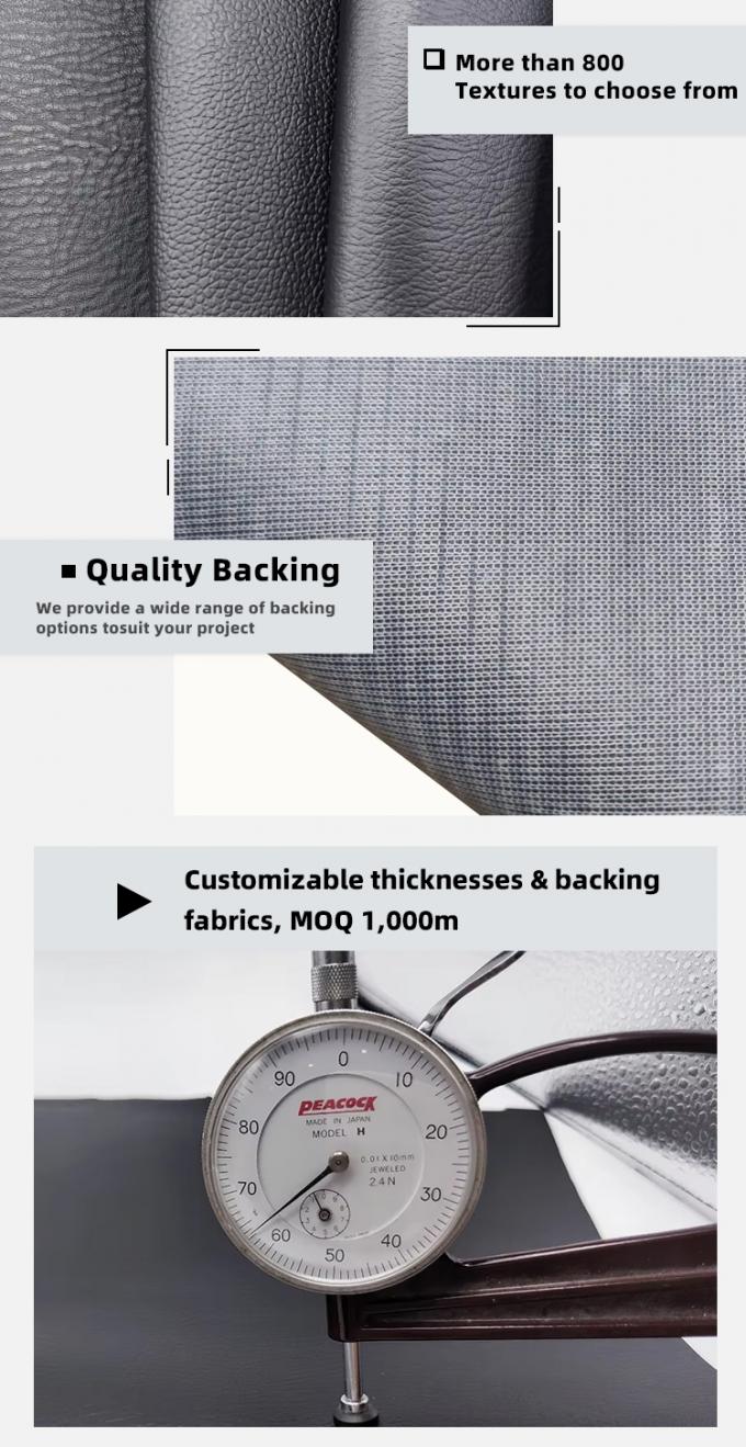 Da PVC giả da chống mài mòn cho bọc ghế 140cm 5