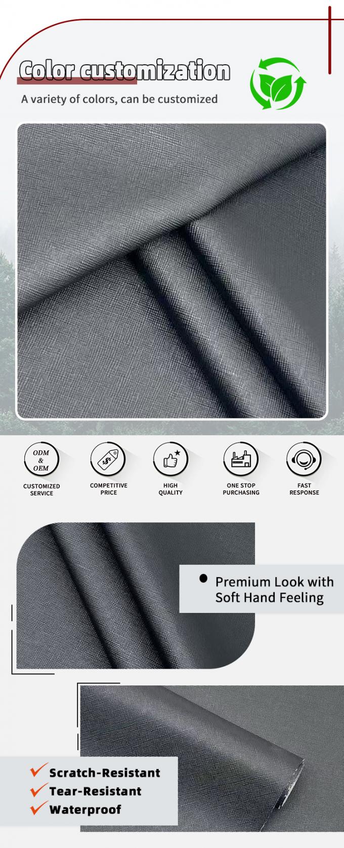 Da PVC chống m&agrave;i cho đồ nội thất 4