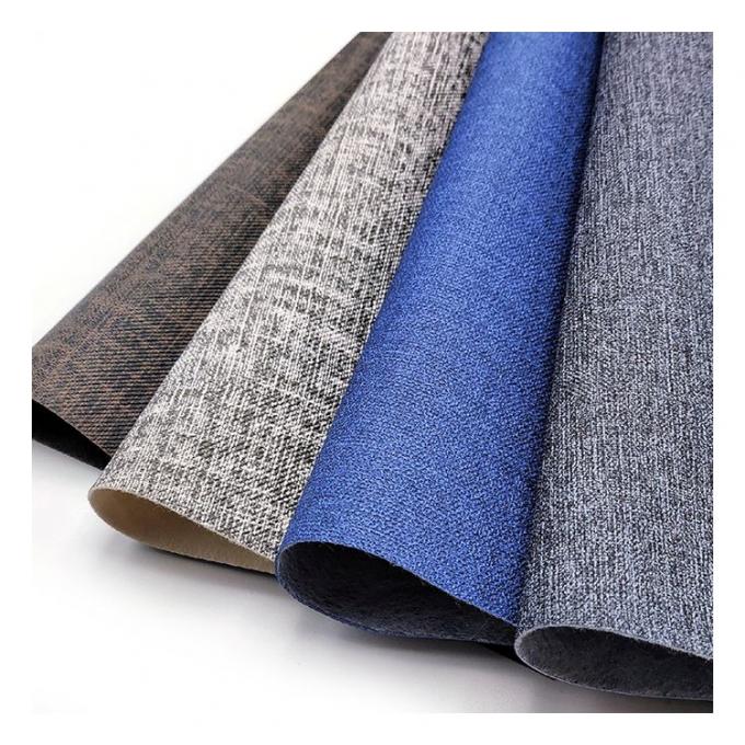 Vải da tổng hợp giả PVC Sammeld Ruck Pattern in màu sắc cho ốp ví, giày, sổ tay 6