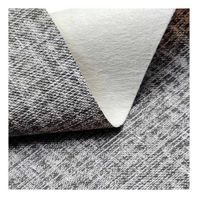 Vải da tổng hợp giả PVC Sammeld Ruck Pattern in màu sắc cho ốp ví, giày, sổ tay 9