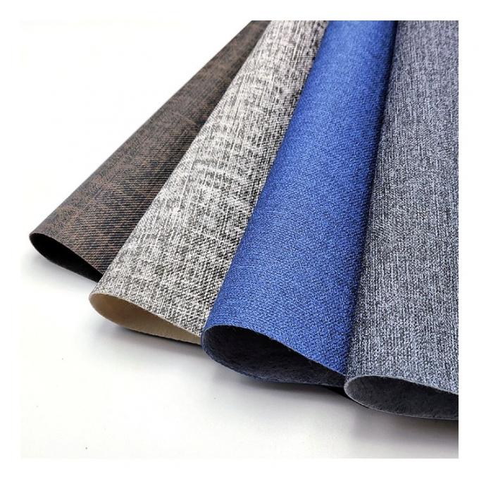 Vải da tổng hợp giả PVC Sammeld Ruck Pattern in màu sắc cho ốp ví, giày, sổ tay 13