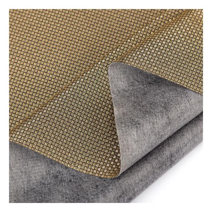 Pvc kim loại ngọc trai M&agrave;u s&aacute;ng M&ocirc; h&igrave;nh dệt nhỏ Bao b&igrave; tổng hợp nh&acirc;n tạo v&iacute; hộp gi&agrave;y Notebook vải da giả 15