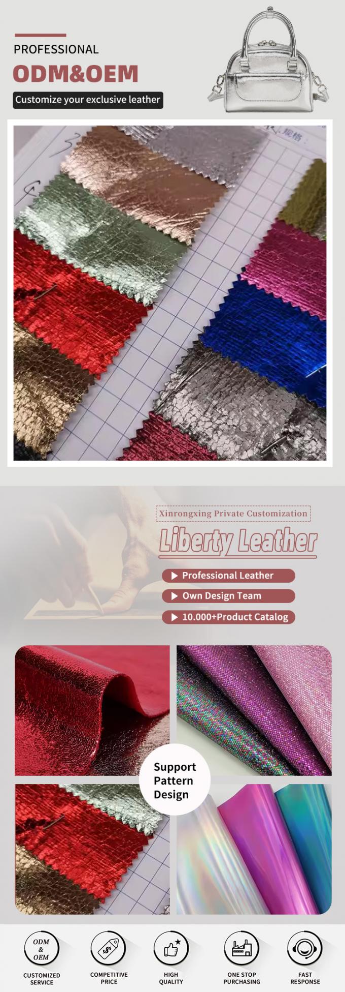 Vải da tổng hợp v&acirc;n c&aacute; sấu PVC dập nổi chống thấm nước co gi&atilde;n d&ugrave;ng cho v&iacute;, gi&agrave;y, sổ tay, ghế sofa, t&uacute;i x&aacute;ch, đồ nội thất 4