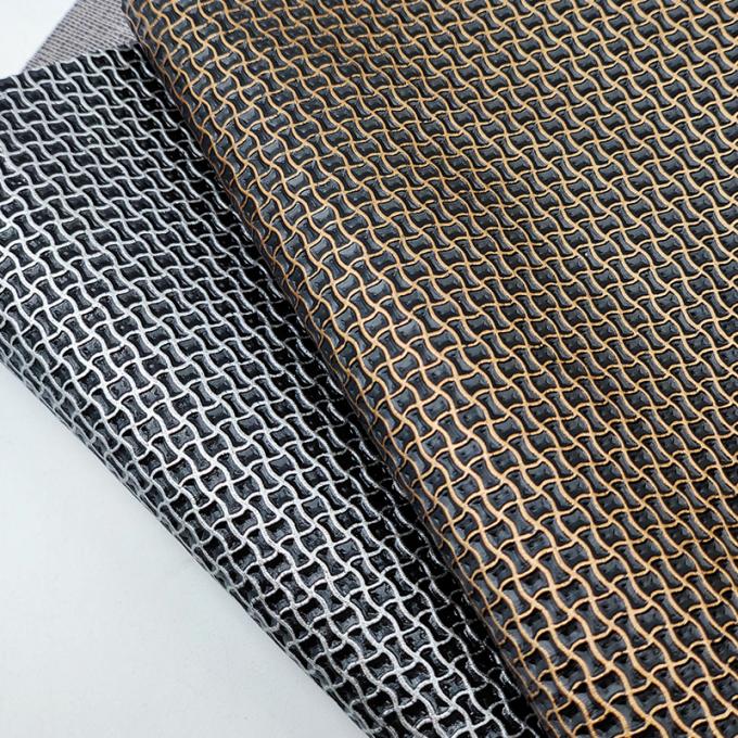 Vải da tổng hợp họa tiết h&igrave;nh học v&acirc;n chỉ v&agrave;ng PVC d&ugrave;ng cho gi&agrave;y d&eacute;p, t&uacute;i x&aacute;ch, sổ tay, trang tr&iacute; l&oacute;t ly 6