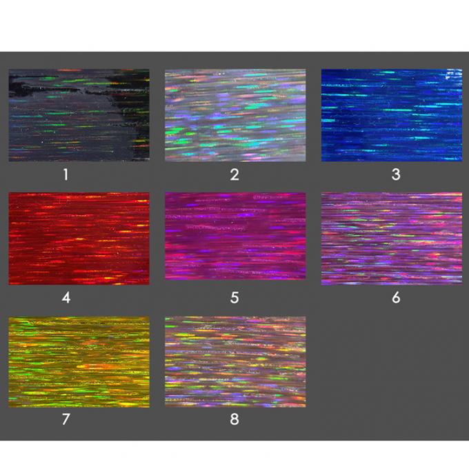 Rainbow Pu Holographic Wire-drawing Figure Embossed Artificial Faux Leather Shoes Vanity Case Handbag Notebook Leather Fabric 19