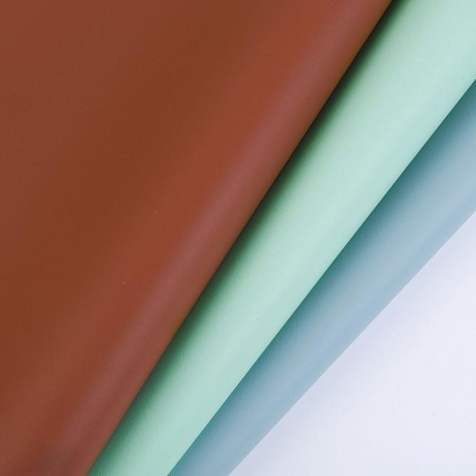 Semi PU 1.3mm Grind Arenaceous Grain Synthetic Leather Wallet Case Shoes Notebook Table Mat Vải da 6