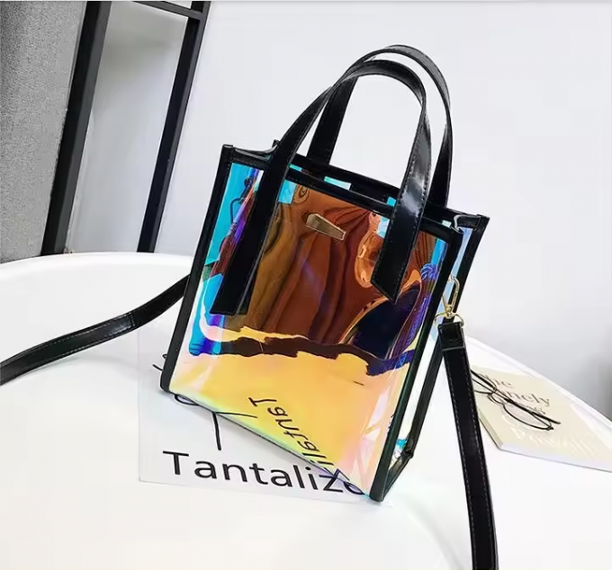 PU Rainbow Letter Print Magazine Thiết kế Da tổng hợp Không thấm nước Vải da giả cho túi hành lý đồ nội thất mỹ phẩm / ghế sofa 14