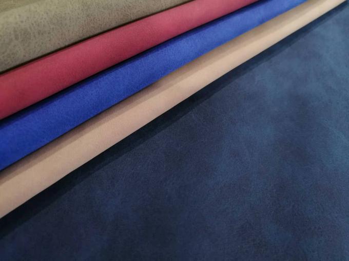 PU Da Nubuck Vải da tổng hợp Phân đồ bông đáy Giày bags Notebook Vải bán lẻ 4