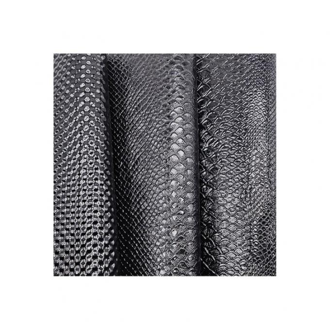 Da bóng cao cấp Họa tiết PVC Giả da Họa tiết Động vật Giày Túi và Túi Vải giả da 10