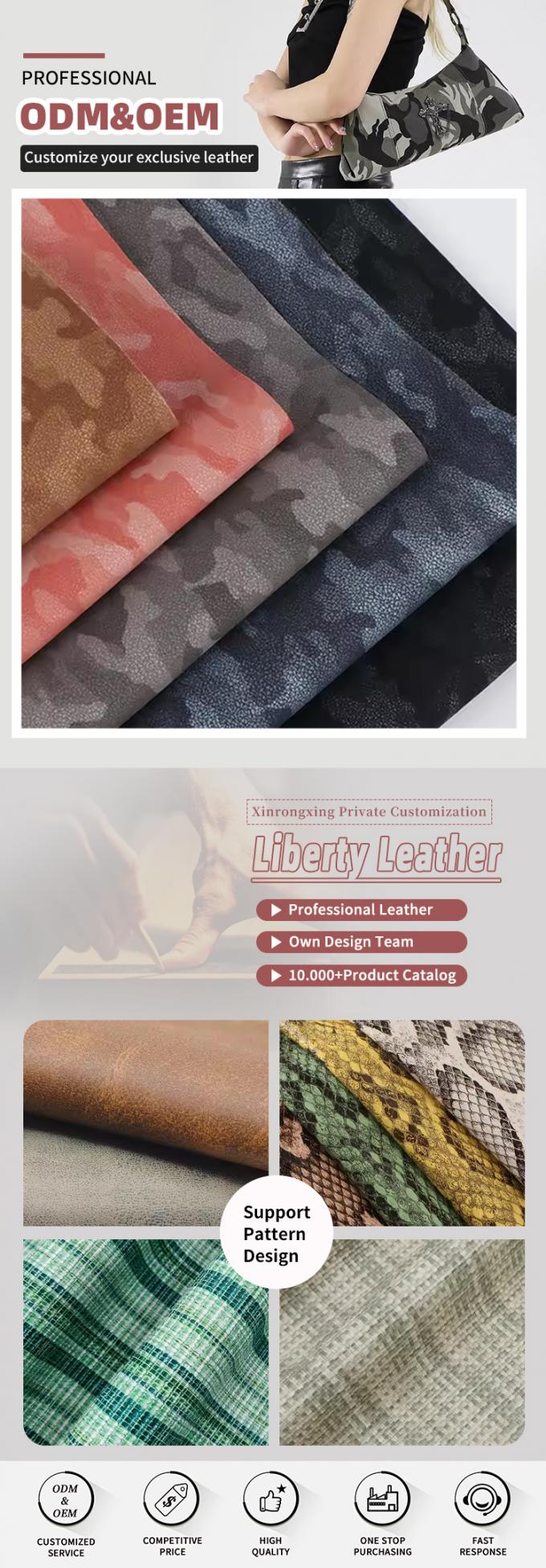 PU Da Bò Giả Mờ Nubuck Hạt Ngụy Trang Túi Da Tổng Hợp Giày Ví Trang Trí Sổ Tay Vỏ Bọc Vải Giả Da 4